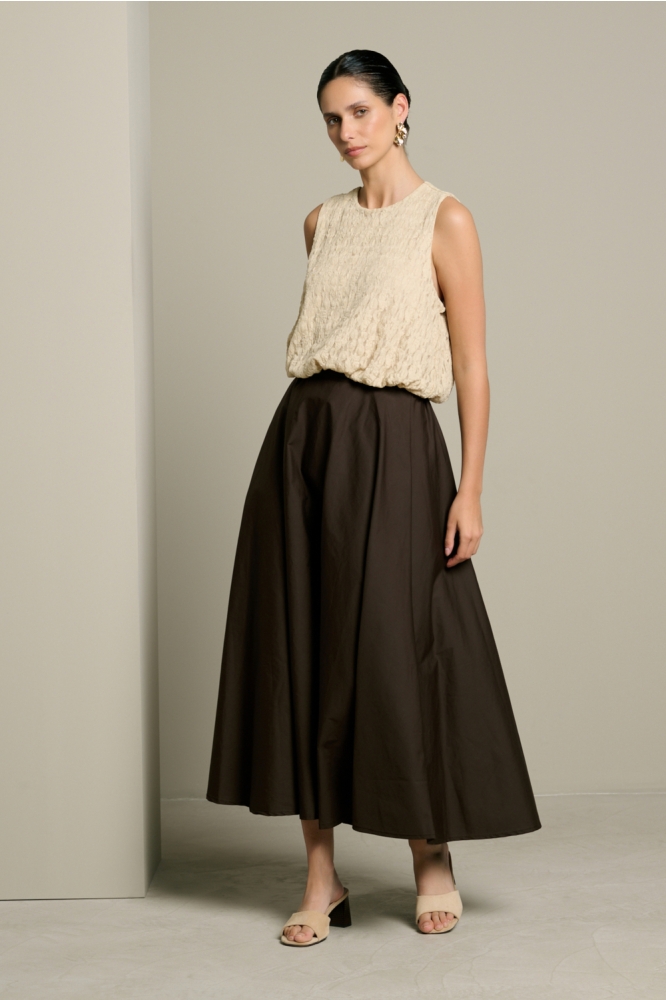 LolaLiza bruine dames rok | Model