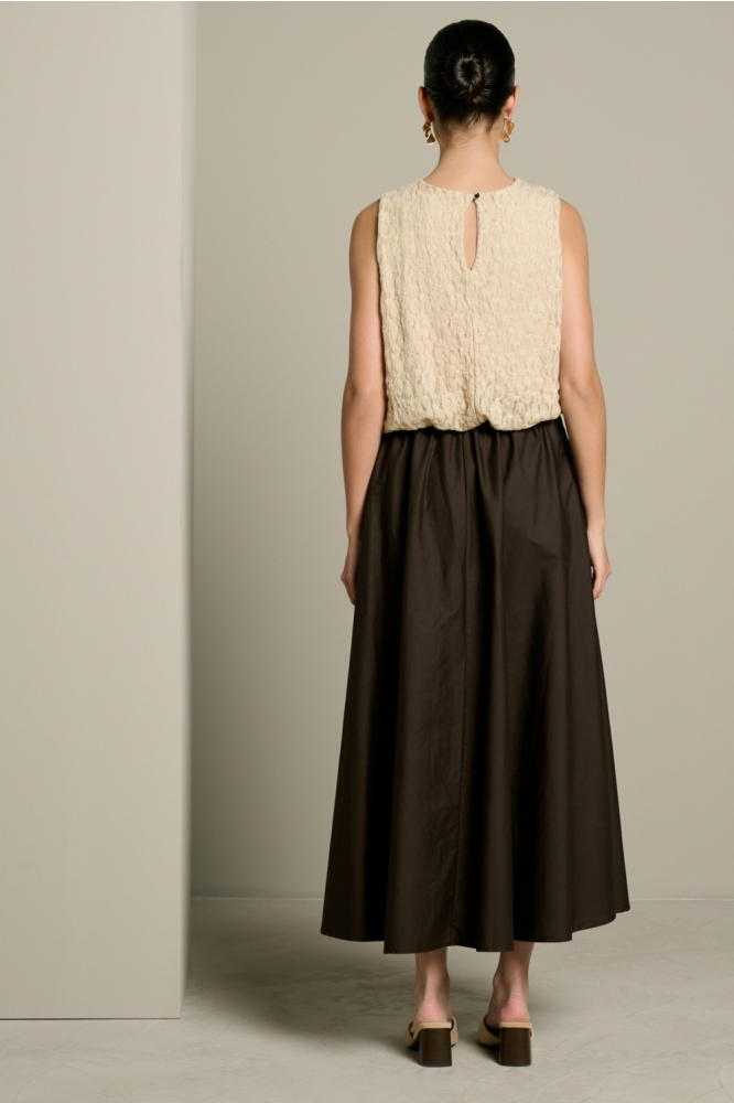 LolaLiza bruine dames rok | Model