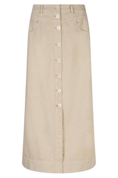 Red Button beige dames rok | Vooraanzicht