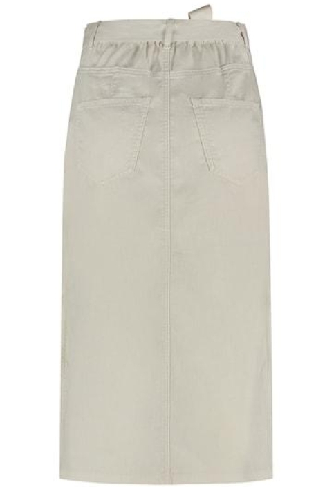 Red Button beige dames rok | Achteraanzicht