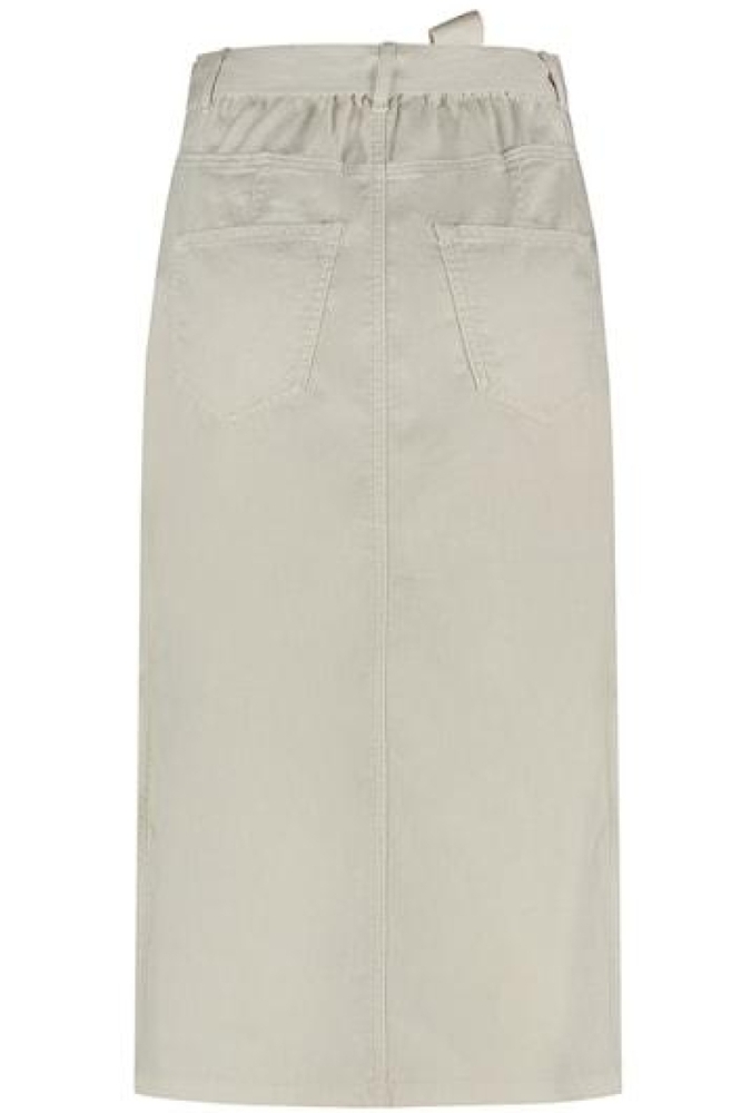Red Button beige dames rok | Achteraanzicht