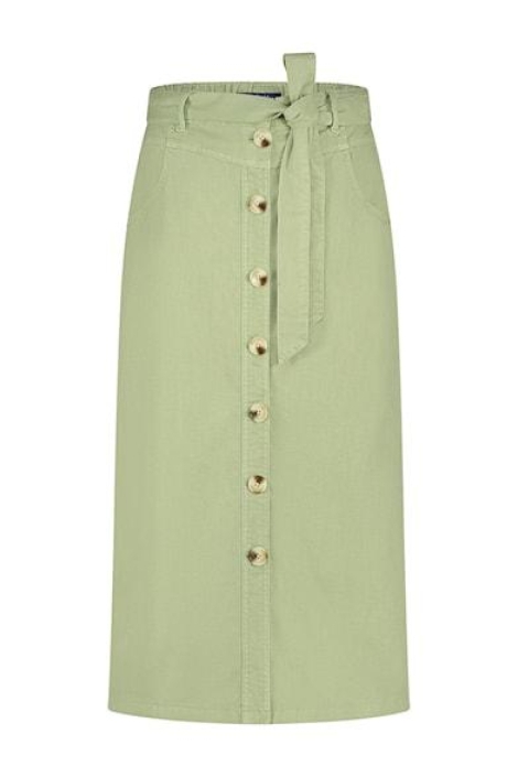 Red Button groene dames rok | Vooraanzicht