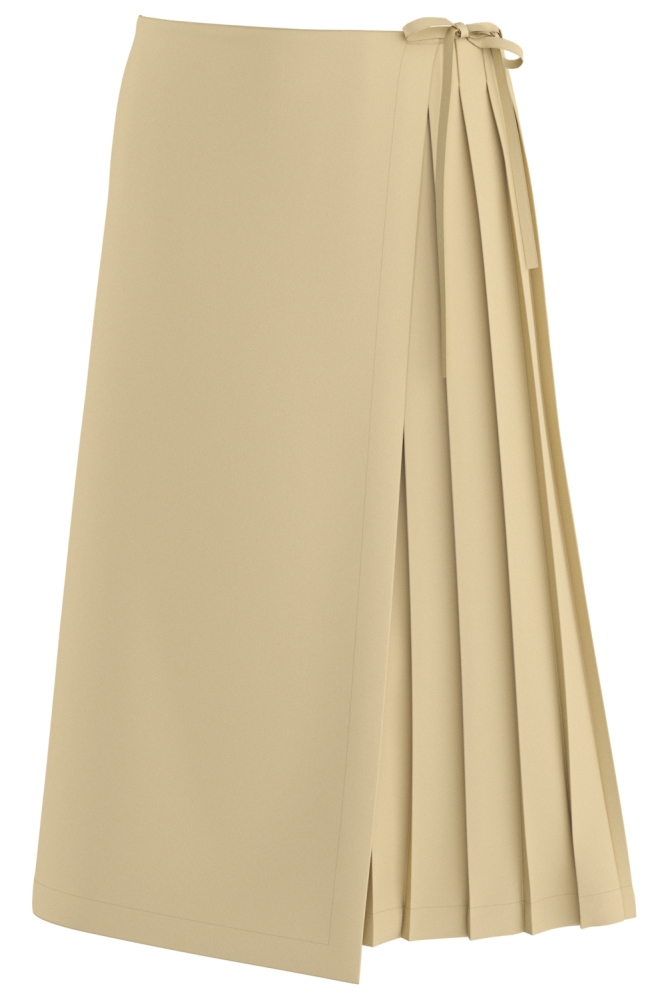 Hypedrop beige dames rok | Vooraanzicht