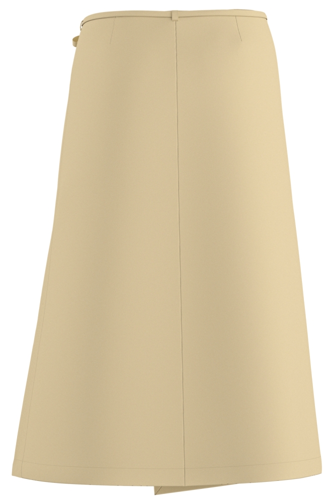 Hypedrop beige dames rok | Achteraanzicht