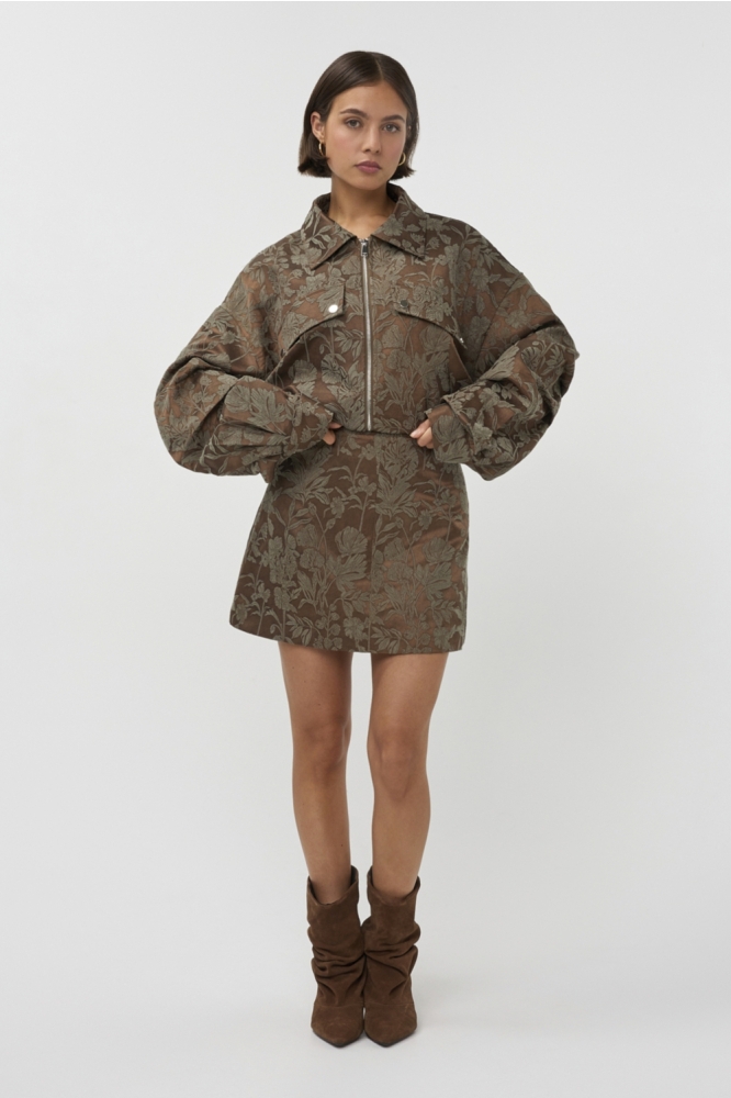Studio Amaya groene dames rok | Model