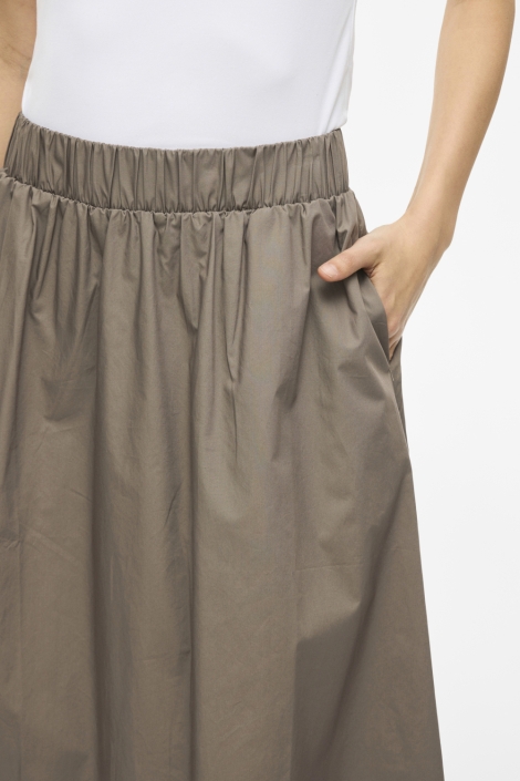 Vila camel dames rok | Close up