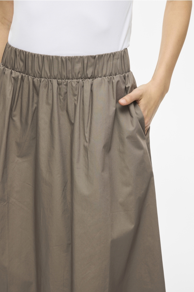 Vila camel dames rok | Close up
