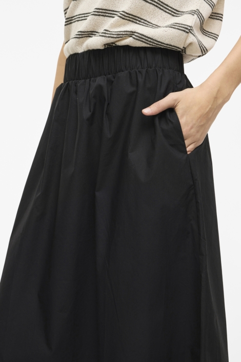 Vila zwarte dames rok | Close up