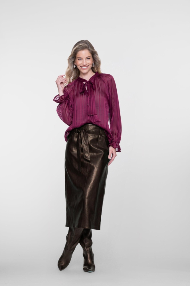 Geisha bruine dames rok | Model