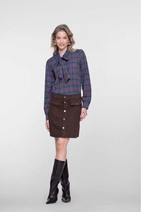 Geisha bruine dames rok | Model