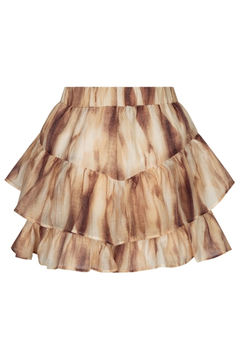 Lofty Manner bruine dames korte broek | Vooraanzicht