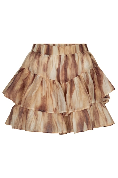 Lofty Manner bruine dames korte broek | Achteraanzicht
