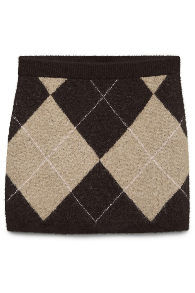 Vero Moda bruine dames rok | Vooraanzicht