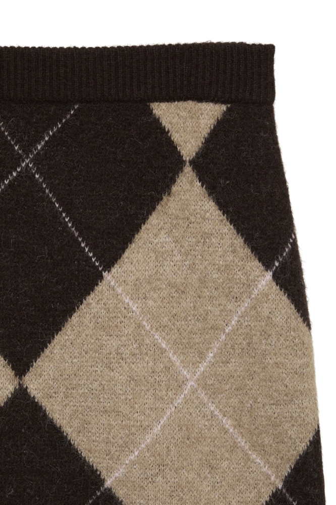 Vero Moda bruine dames rok | Close up