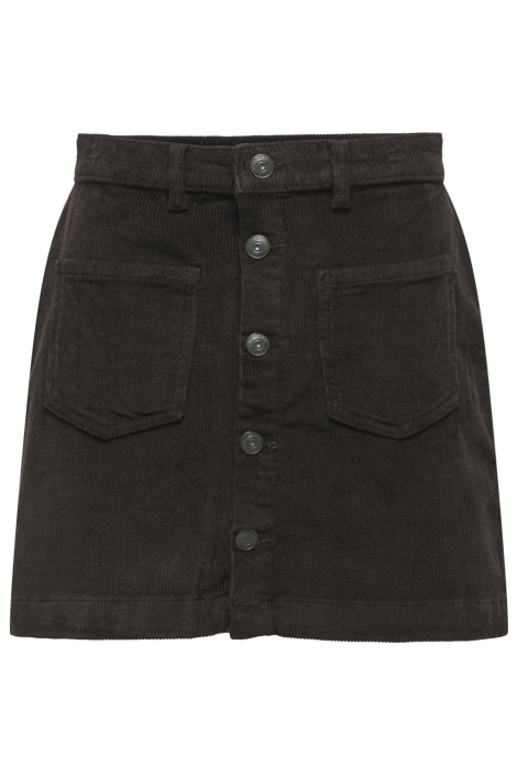 Only bruine dames rok | Vooraanzicht