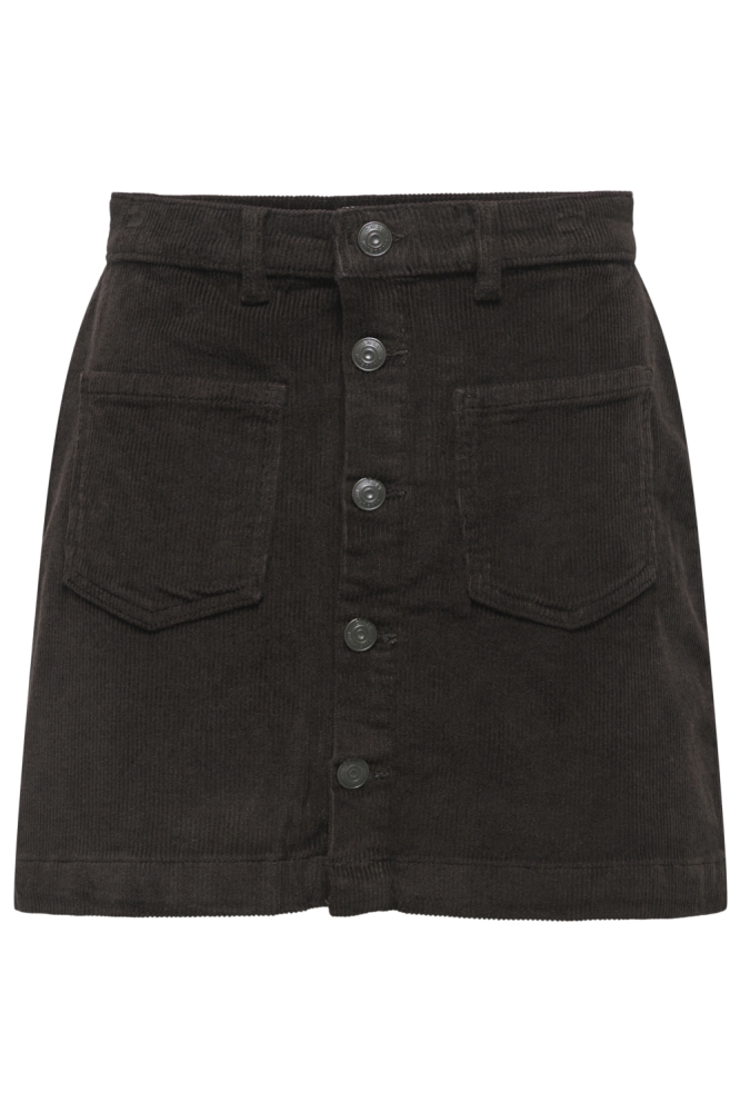 Only bruine dames rok | Vooraanzicht