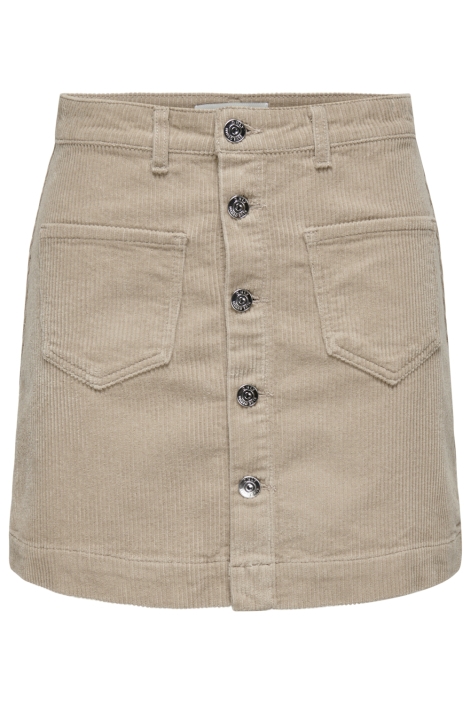 Only beige dames rok | Vooraanzicht