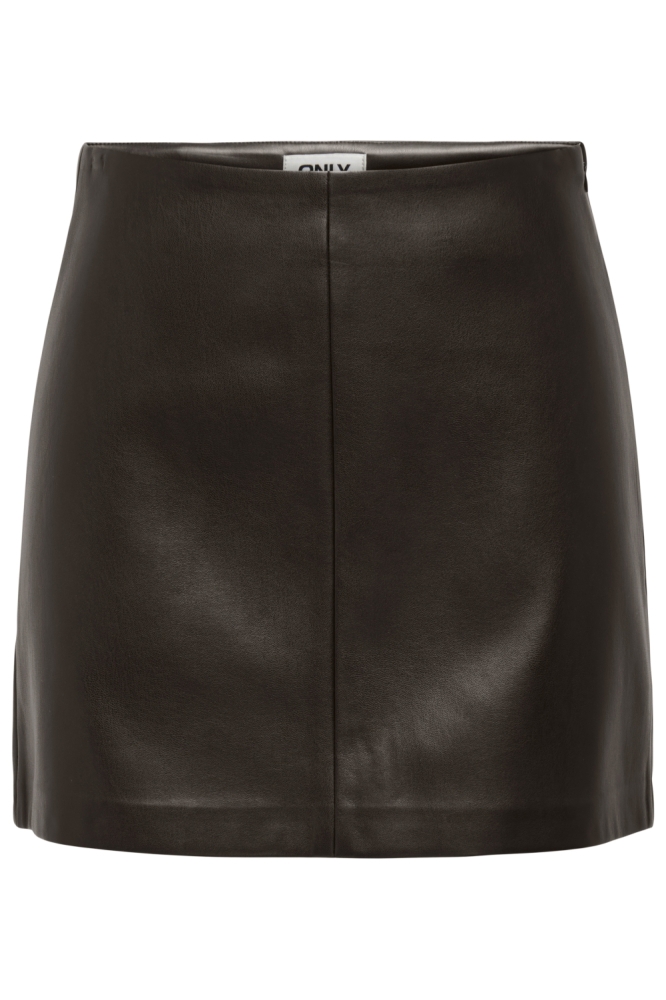 Only bruine dames rok | Vooraanzicht