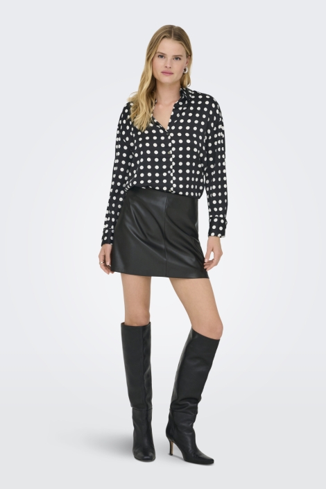 Only zwarte dames rok | Model