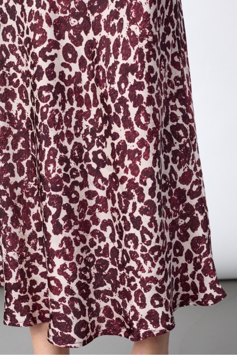 SisterS point bordeaux dames rok | Close up