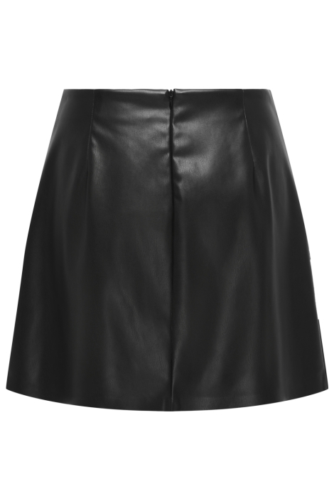 Only zwarte dames rok | Achteraanzicht