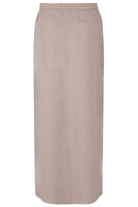 Zoso taupe dames rok | Achteraanzicht