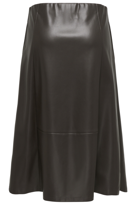 Only bruine dames rok | Achteraanzicht