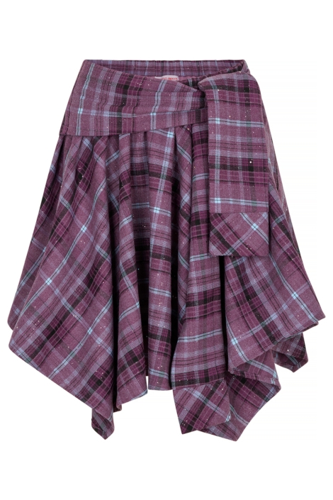 Studio Amaya paarse dames rok | Vooraanzicht
