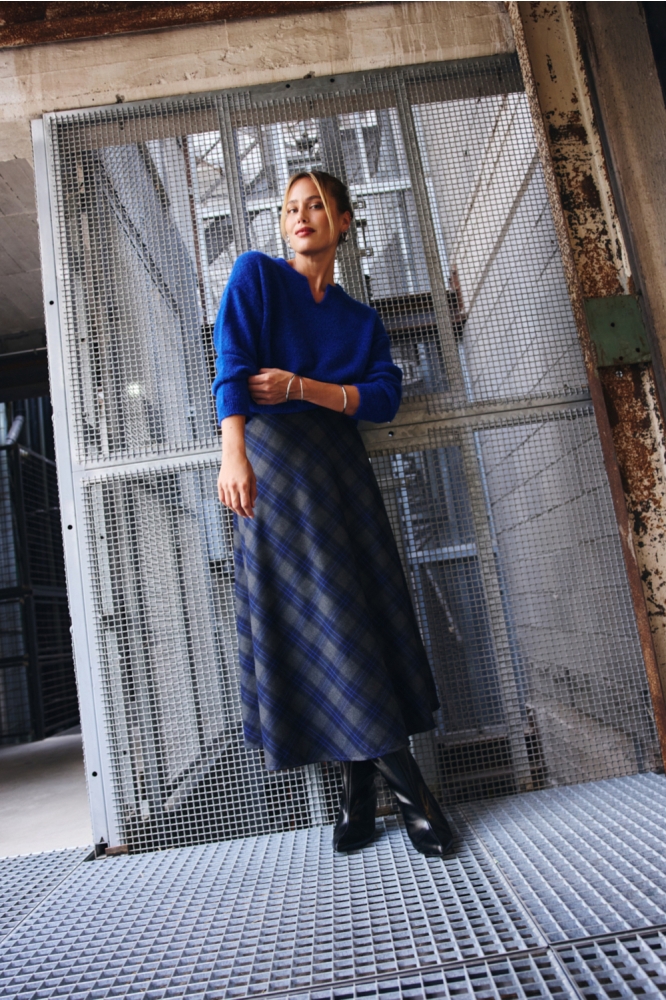 LolaLiza blauwe dames rok | Sfeerbeeld, In situatie