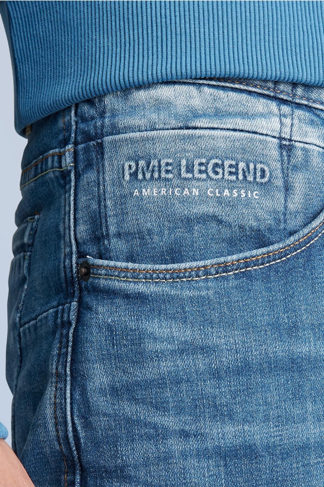 PME legend blauwe heren jeans | Close up