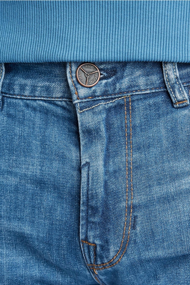 PME legend blauwe heren jeans | Close up