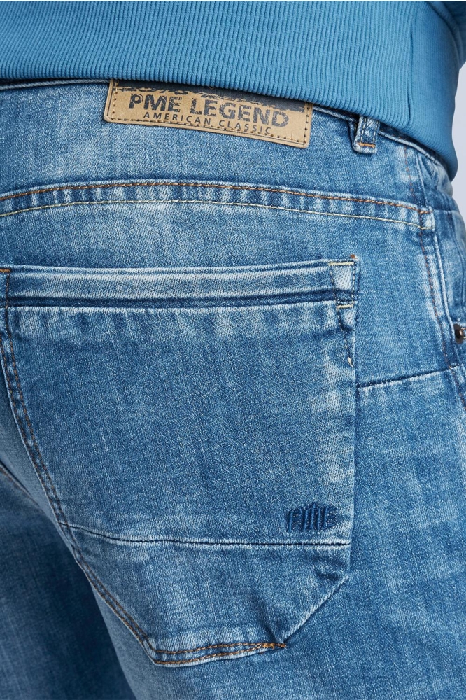 PME legend blauwe heren jeans | Close up