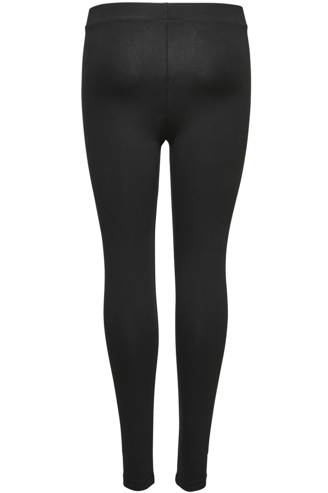 Only zwarte dames legging | Achteraanzicht