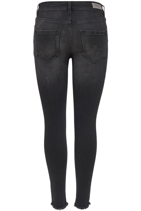 Only zwarte dames jeans | Achteraanzicht