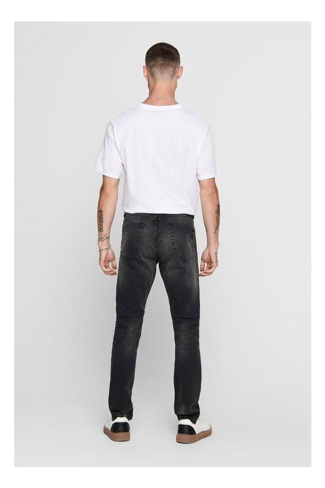 Only & Sons zwarte heren jeans | Model