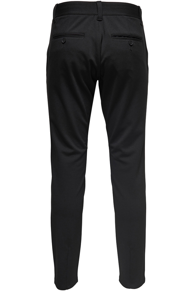 Only & Sons zwarte heren broek | Achteraanzicht