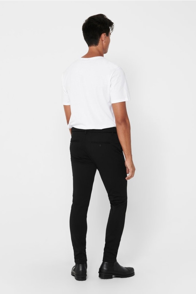 Only & Sons zwarte heren broek | Model