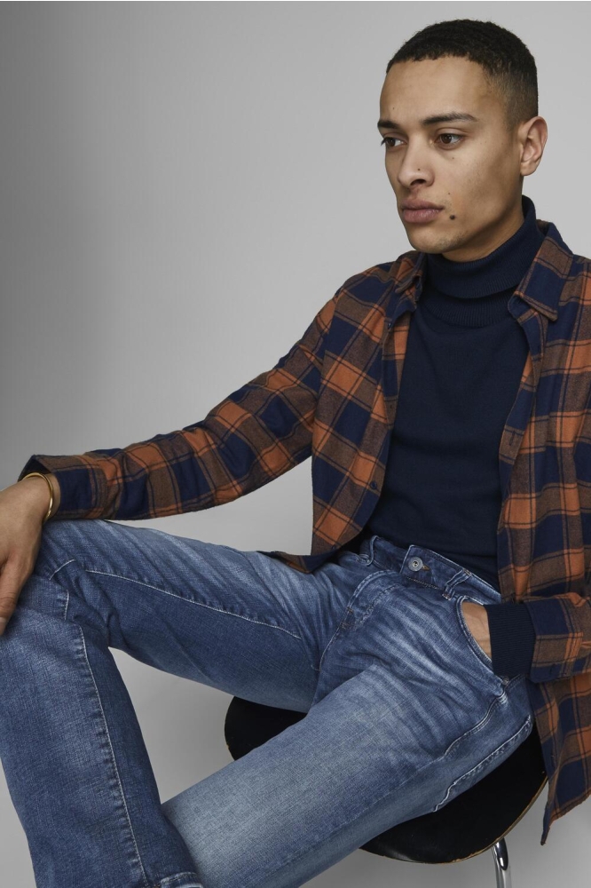 Jack & Jones blauwe heren jeans | Model
