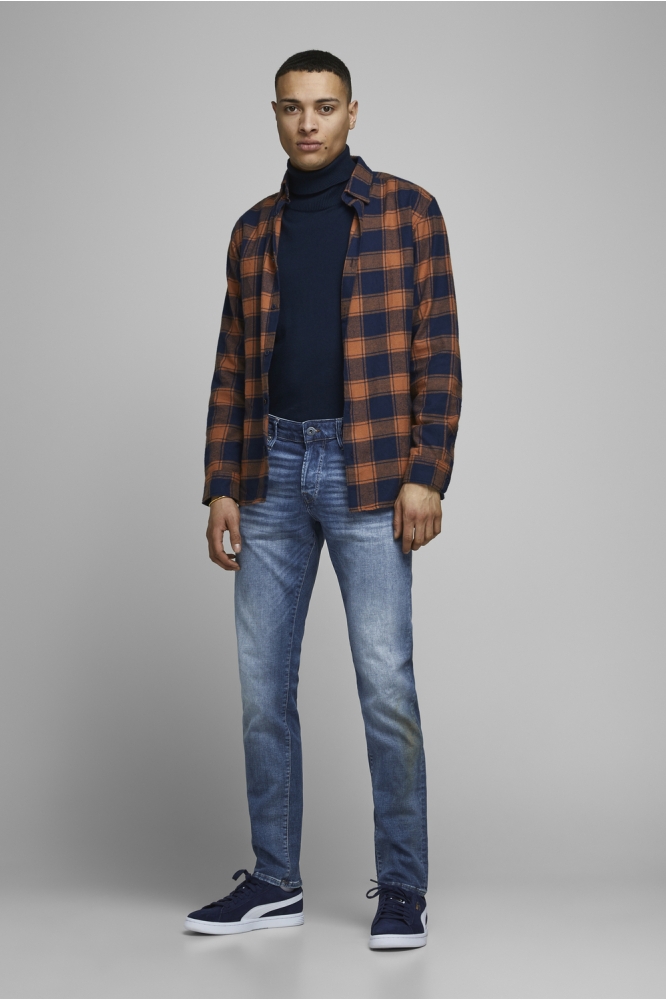 Jack & Jones blauwe heren jeans | Model