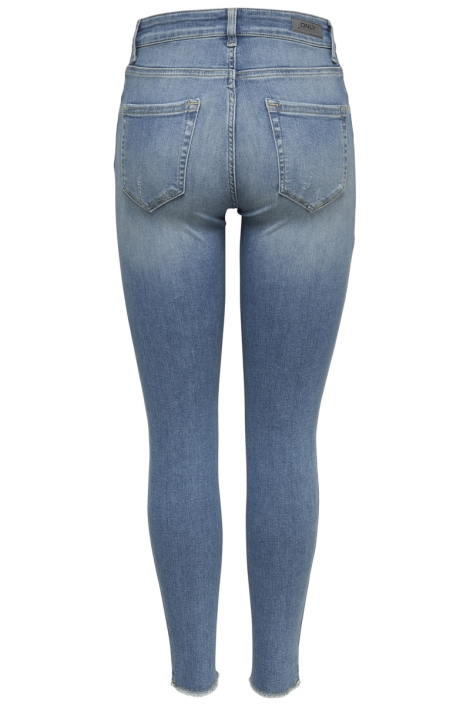 Only blauwe dames jeans | Achteraanzicht