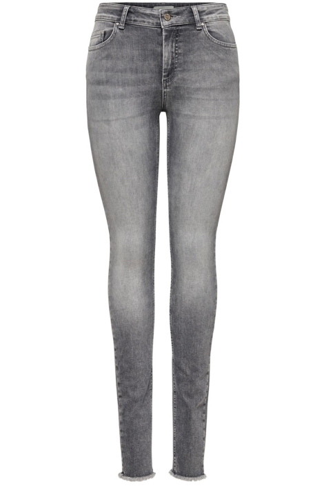 Only grijze dames jeans | Vooraanzicht