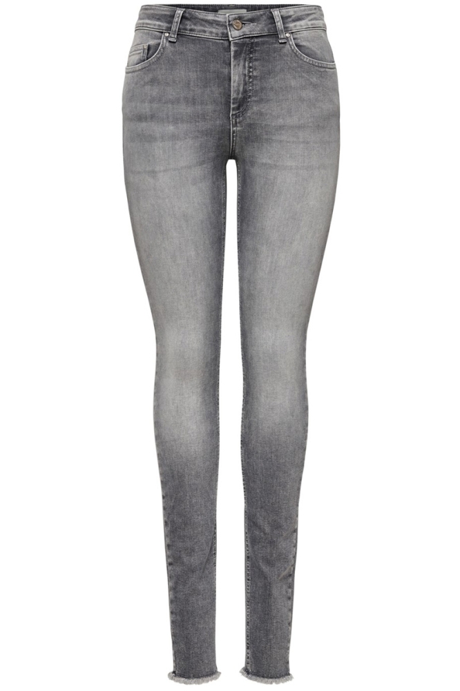 Only grijze dames jeans | Vooraanzicht