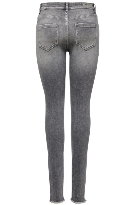Only grijze dames jeans | Achteraanzicht