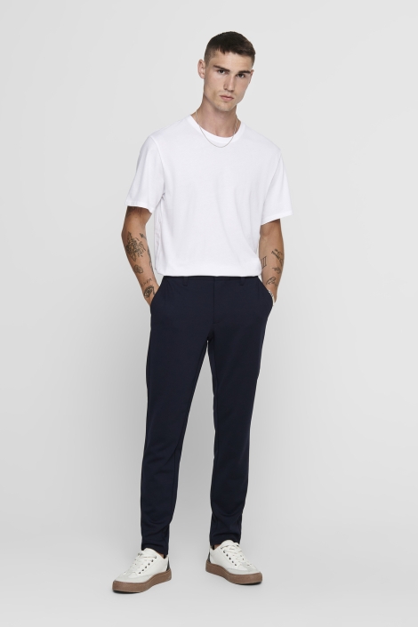 Only & Sons blauwe heren broek | Model