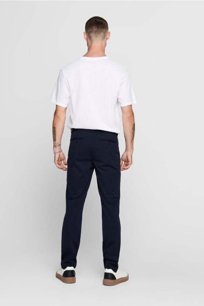 Only & Sons blauwe heren broek | Model