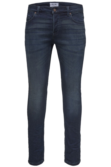 Only & Sons blauwe heren jeans | Vooraanzicht