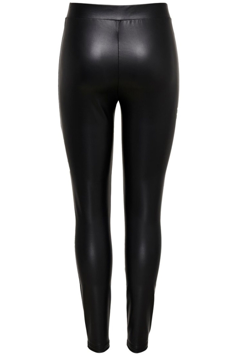 Only zwarte dames legging | Achteraanzicht