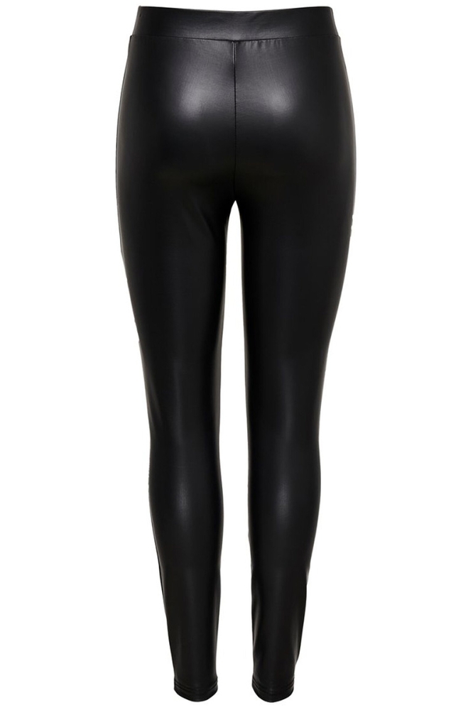 Only zwarte dames legging | Achteraanzicht