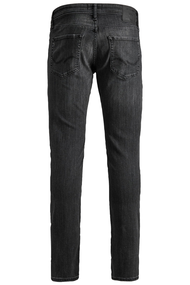 Jack & Jones zwarte heren jeans | Achteraanzicht