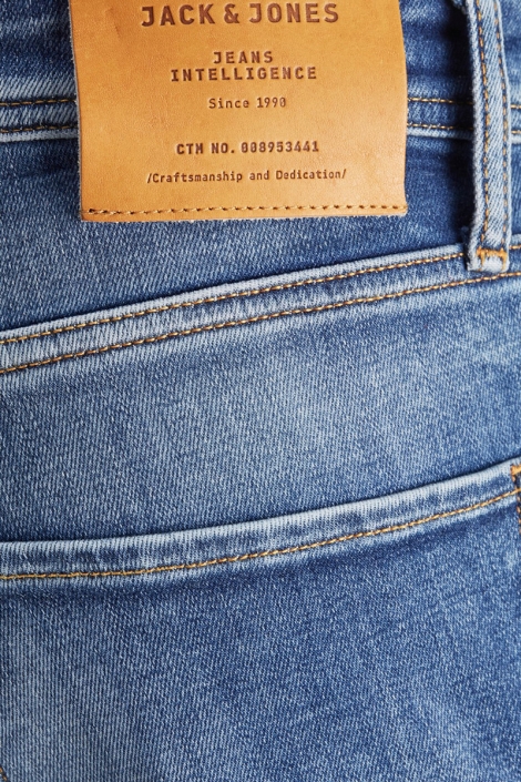 Jack & Jones blauwe heren jeans | Close up